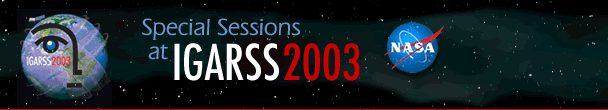 IGARRS 2003 Special Sessions