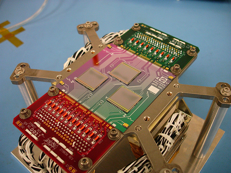 QWIP focal plane assembly flight hardware for the TIRS instrument on Landsat 8 (Credit: NASA)