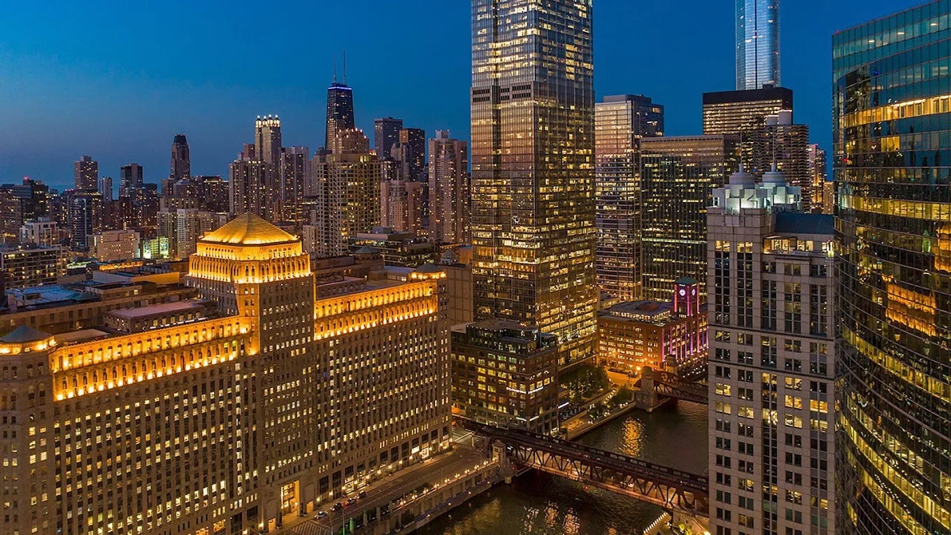 Image of the Chicago Illinois skyline